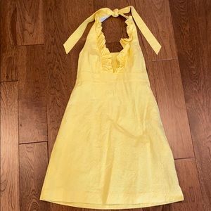 Lilly Pulitzer Halter Seashell Dress Sz 4